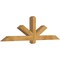 Ekena Millwork Kennewick Rough Sawn Timber Gable Bracket, Western Red Cedar, 72"W x 21"H x 4"D x 4"F, 7/12 Pitch GBW072X21X0404KEN00RWR - alternate 5